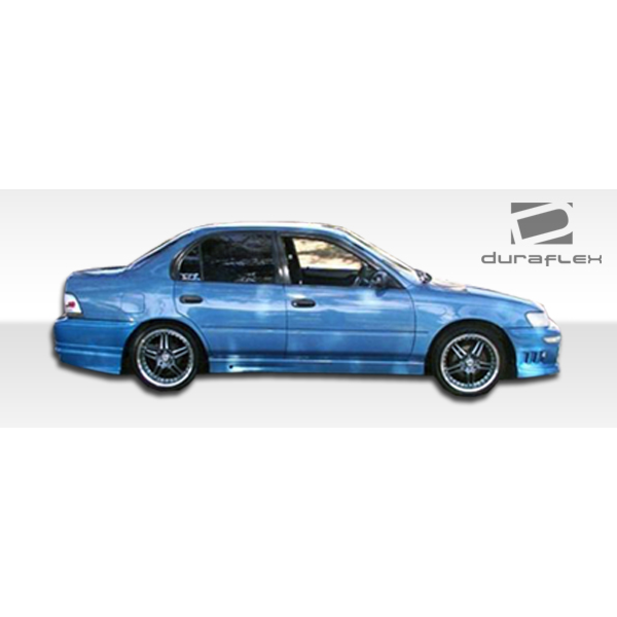 Modify your GEO Prizm 1993 with our Exterior/Complete Body Kits - The image shows a side profile view of the vehicle