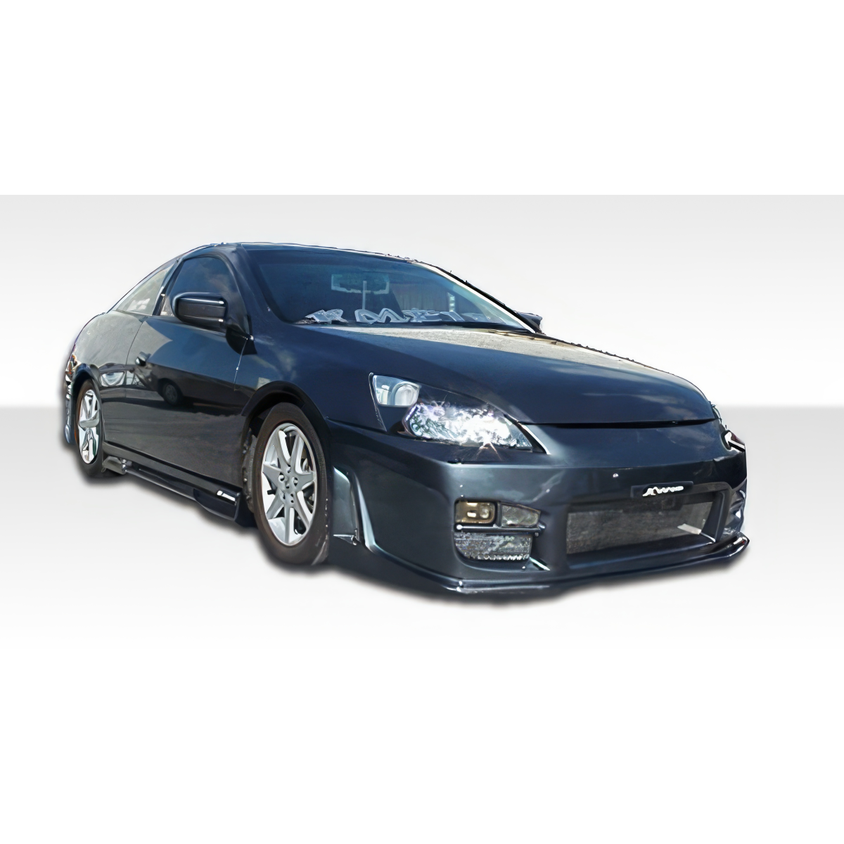 Modify your Honda Accord 2003 with our Exterior/Complete Body Kits - Image shows body kit installed on Honda Accord at angle