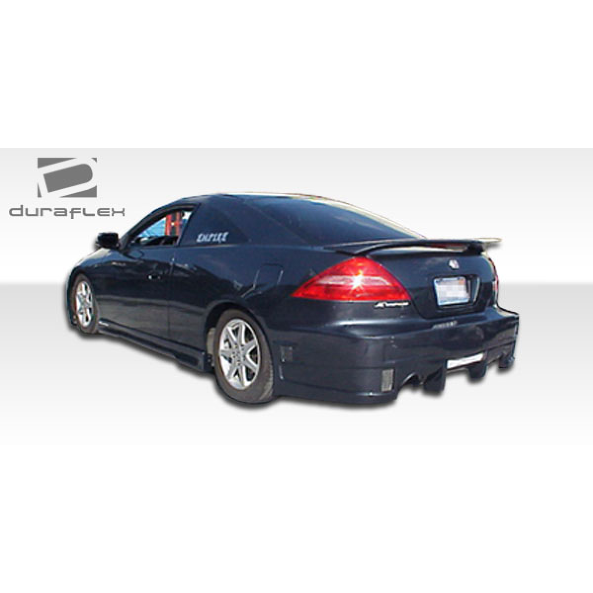 Modify your Honda Accord 2003 with our Exterior/Complete Body Kits - Rear three quarter angle view of the vehicle