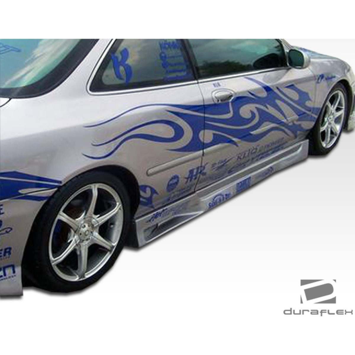 Modify your Honda Accord 1996 with our Exterior/Complete Body Kits - Side angle view of customized Honda Accord