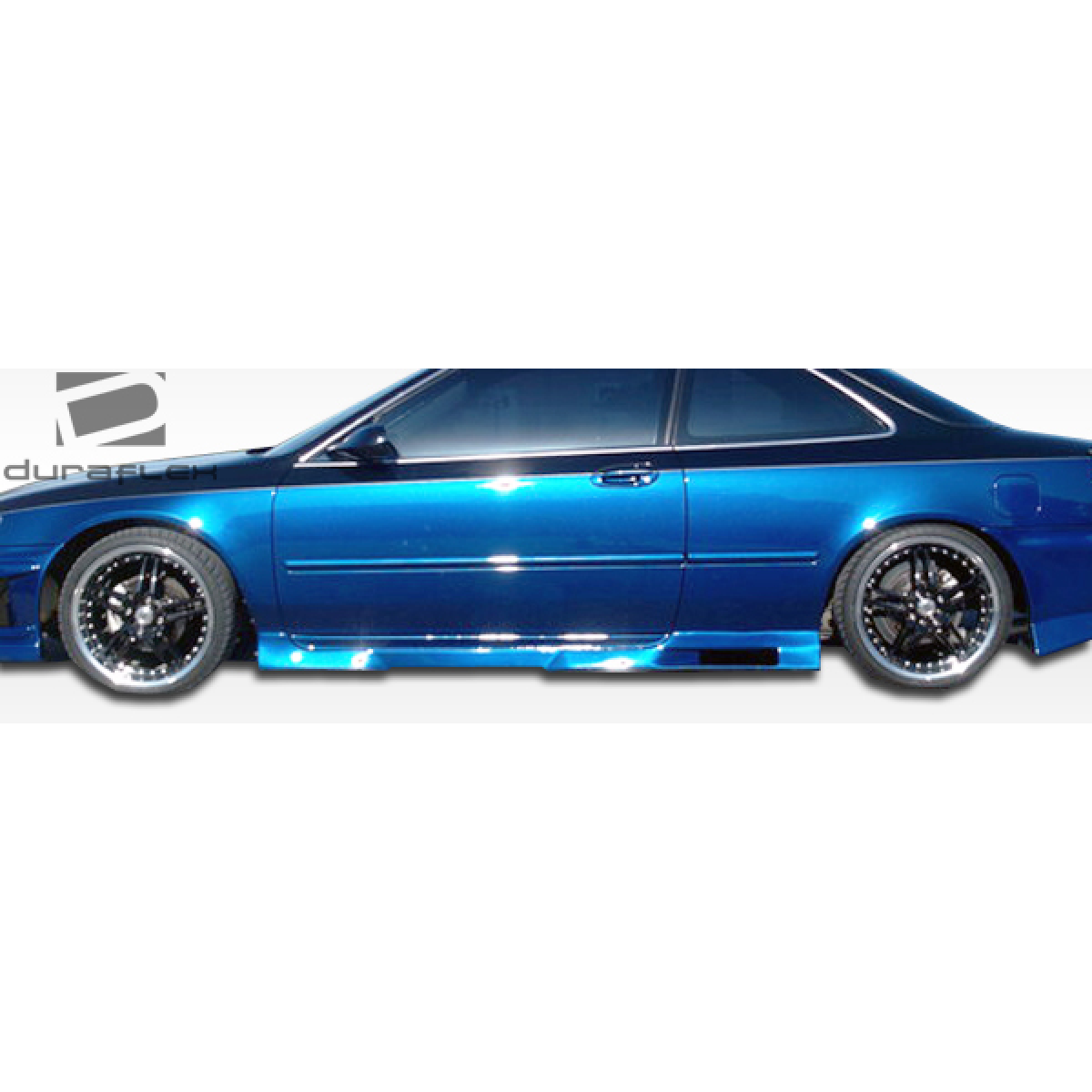 Modify your Honda Accord 1996 with our Exterior/Complete Body Kits - Side angle view of a car body kit