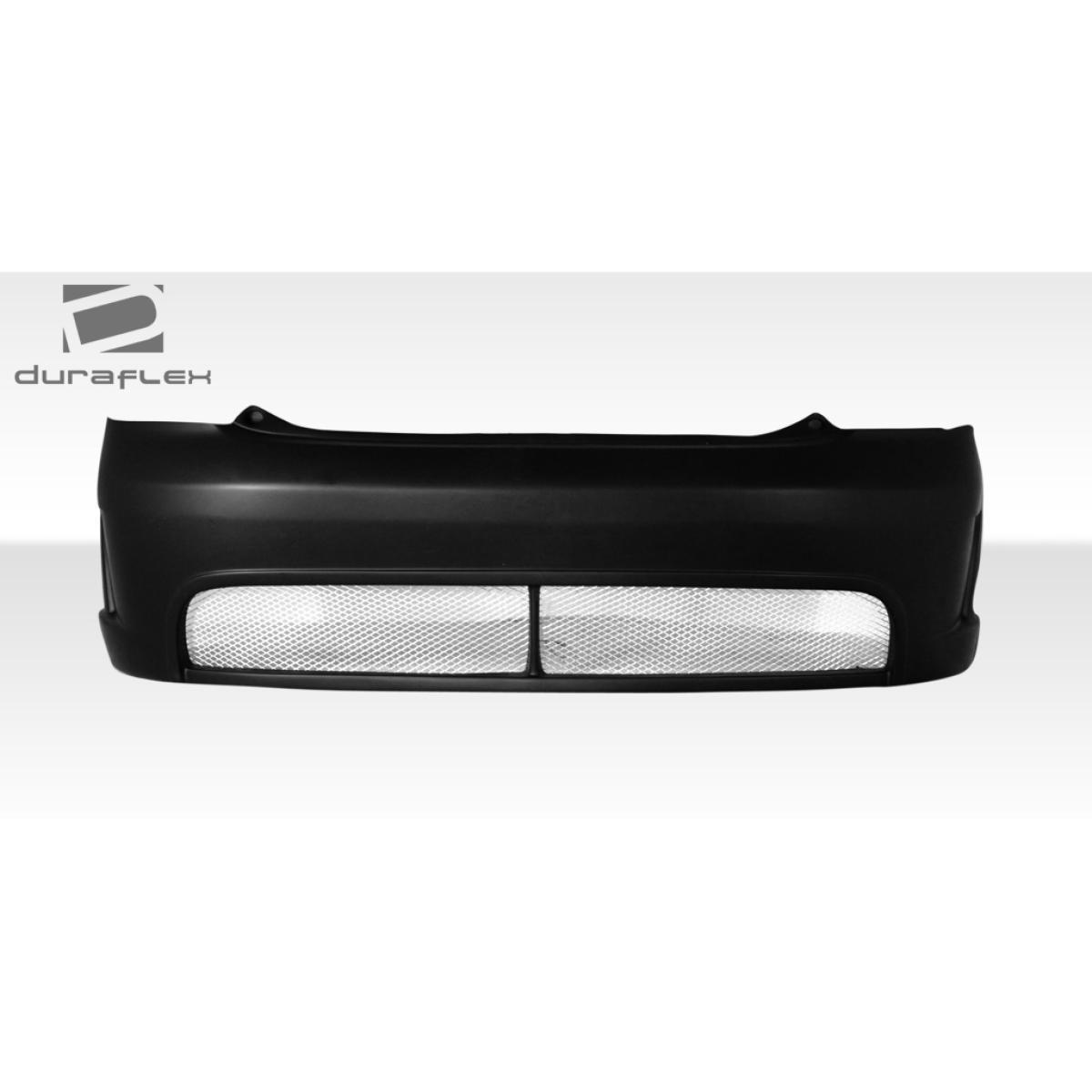 Modify your Honda Civic 2002 with our Exterior/Complete Body Kits - Front view of car bumper at eye level