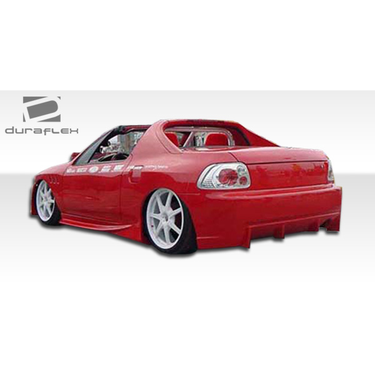 Modify your Honda Civic del Sol 1993 with our Exterior/Complete Body Kits - Angled view highlighting the rear and side design