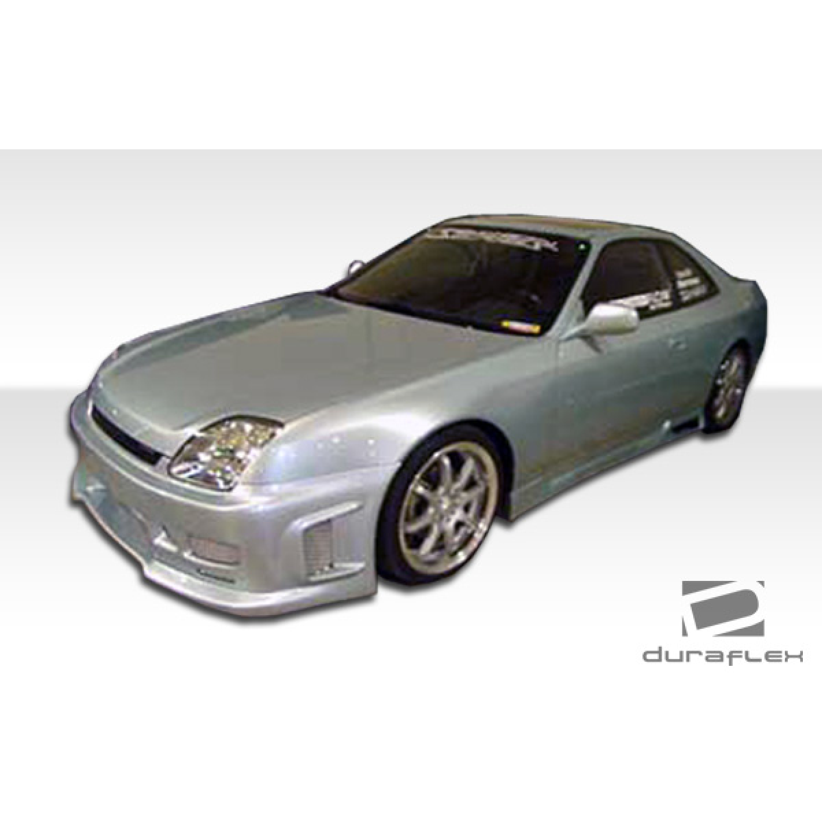 Modify your Honda Prelude 1997 with our Exterior/Complete Body Kits - Front three quarter angle view of car body kit