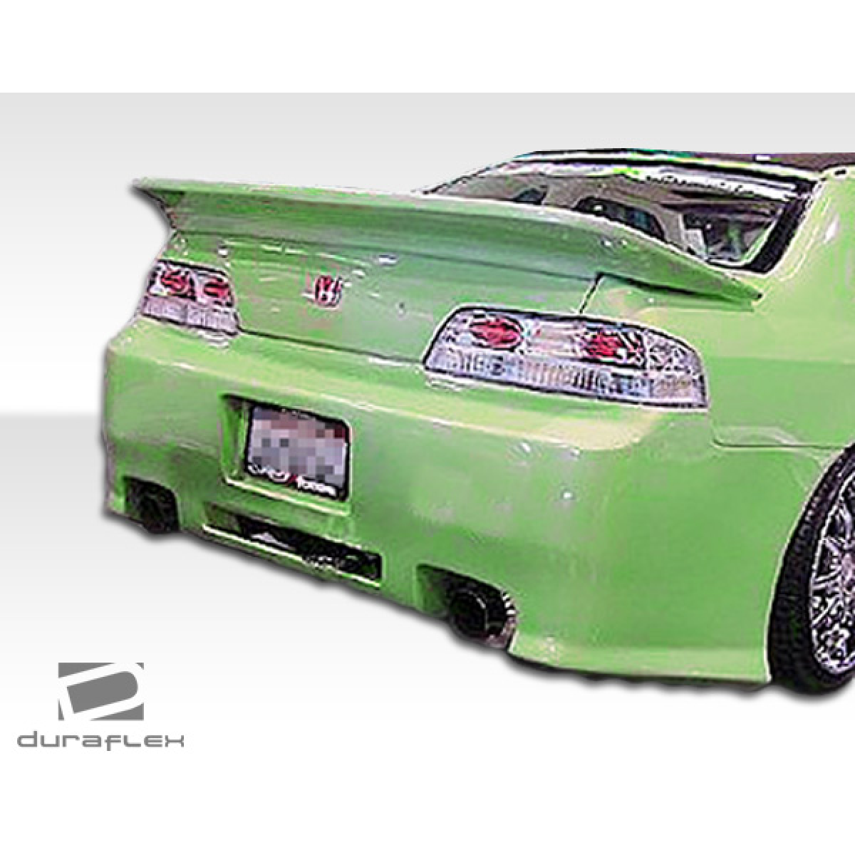 Modify your Honda Prelude 1997 with our Exterior/Complete Body Kits - Rear angle view showcasing body kit design