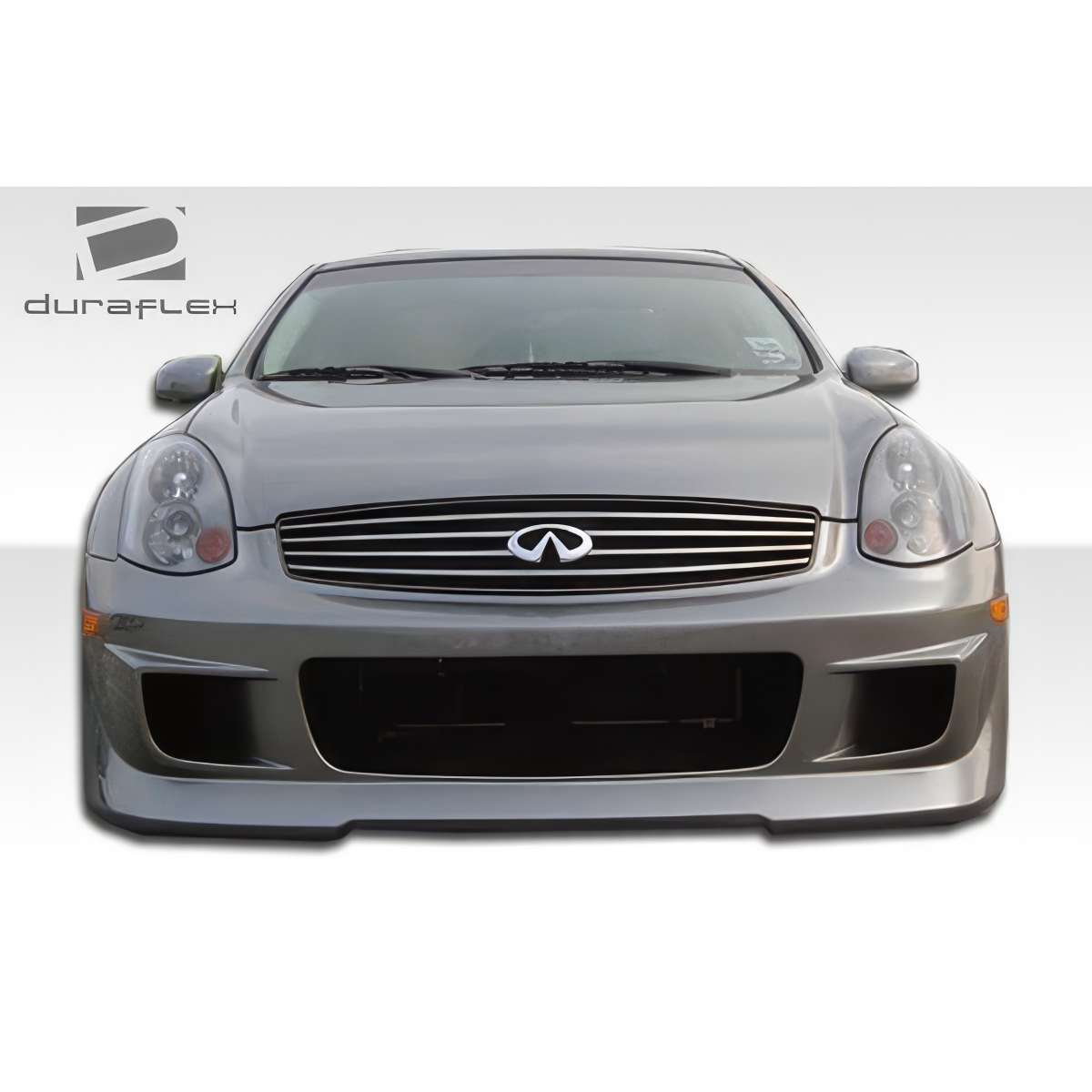 Modify your Infiniti G35 2003 with our Exterior/Complete Body Kits - Front view of the body kit on vehicle