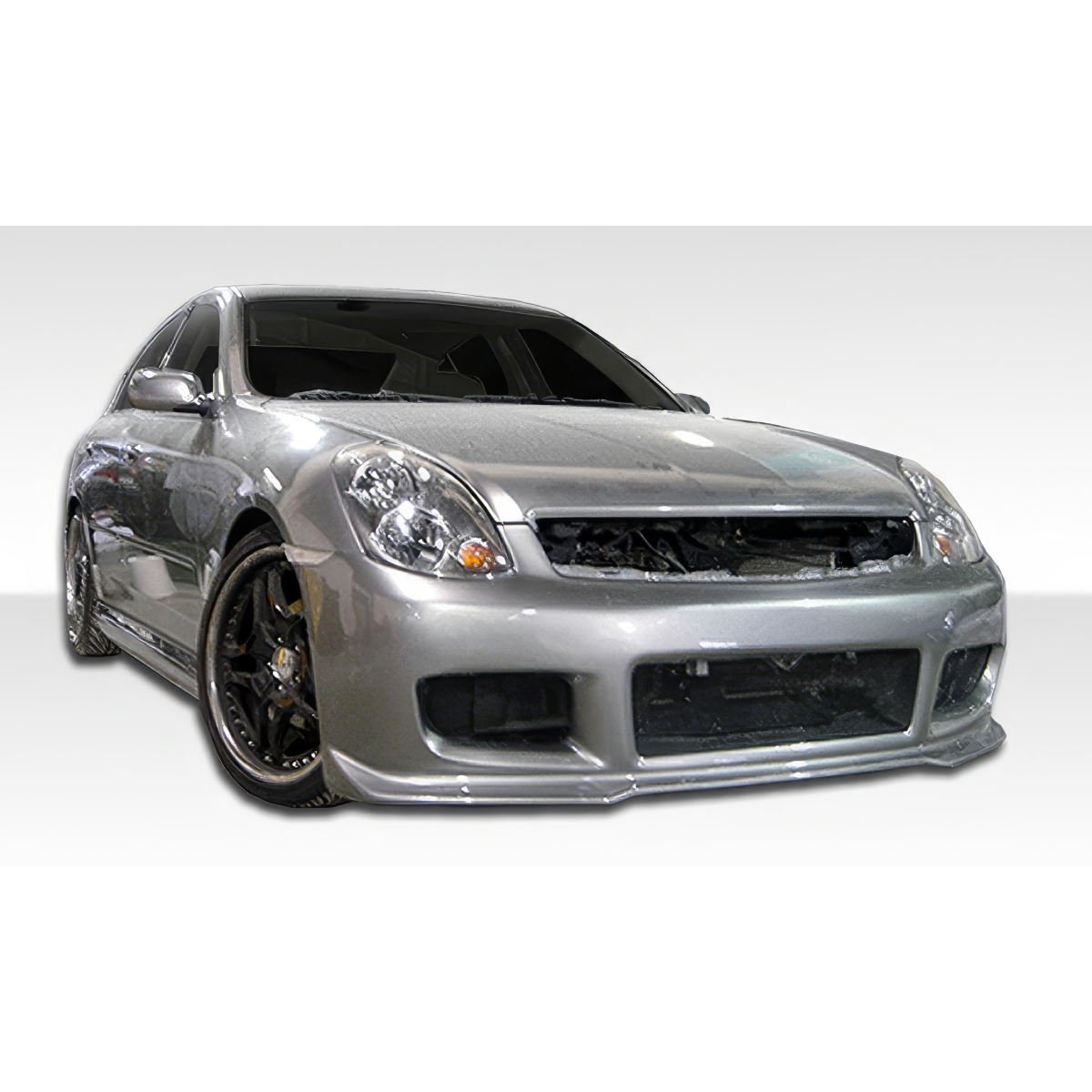 Modify your Infiniti G35 2003 with our Exterior/Complete Body Kits - Front three quarter view of the vehicle