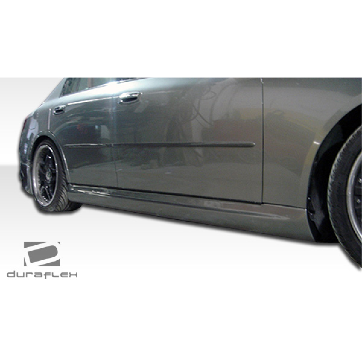 Modify your Infiniti G35 2003 with our Exterior/Complete Body Kits - Side view showing body kit at a slight angle