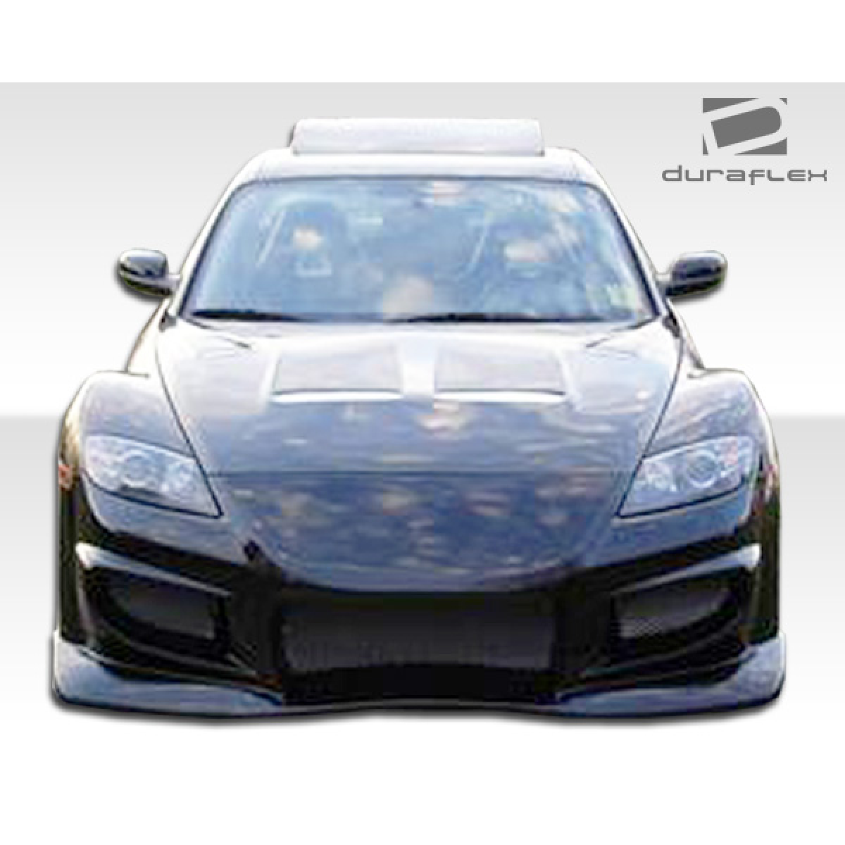 Modify your Mazda RX-8 2004 with our Exterior/Complete Body Kits - Front view of vehicle part at eye level