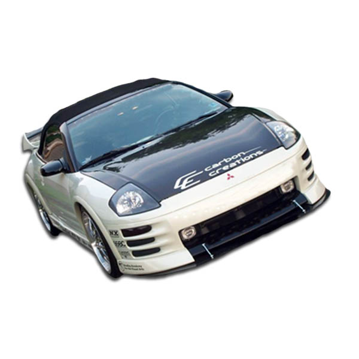 Modify your Mitsubishi Eclipse 2003 with our Exterior/Complete Body Kits - Front angle with slight perspective view