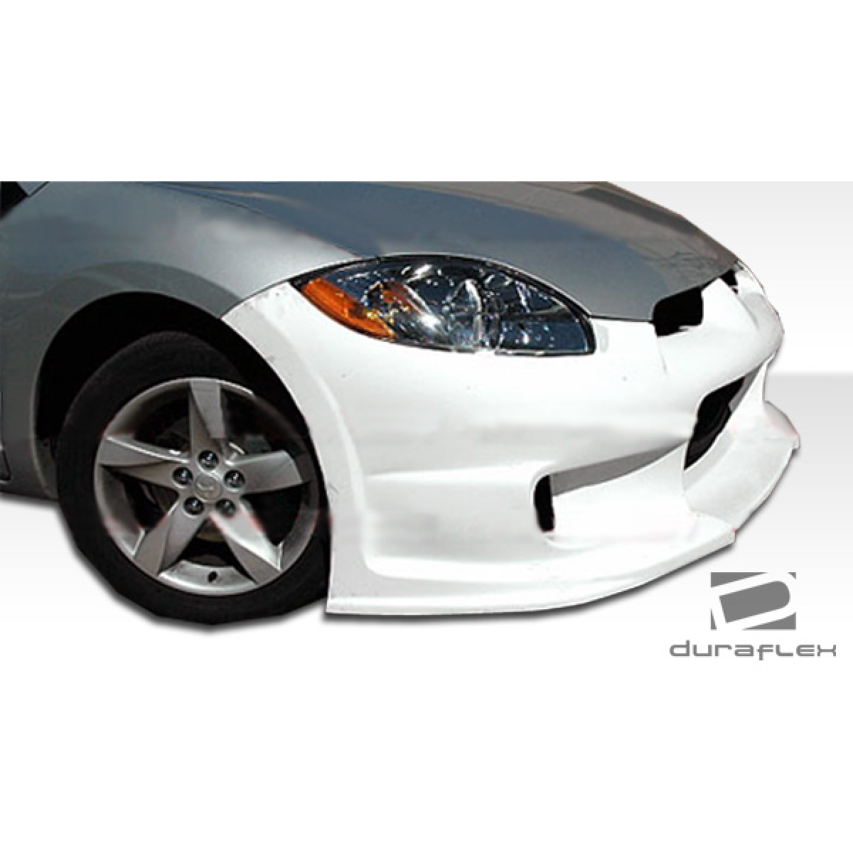 Modify your Mitsubishi Eclipse 2006 with our Exterior/Complete Body Kits - Front angle view of body kit installed on car