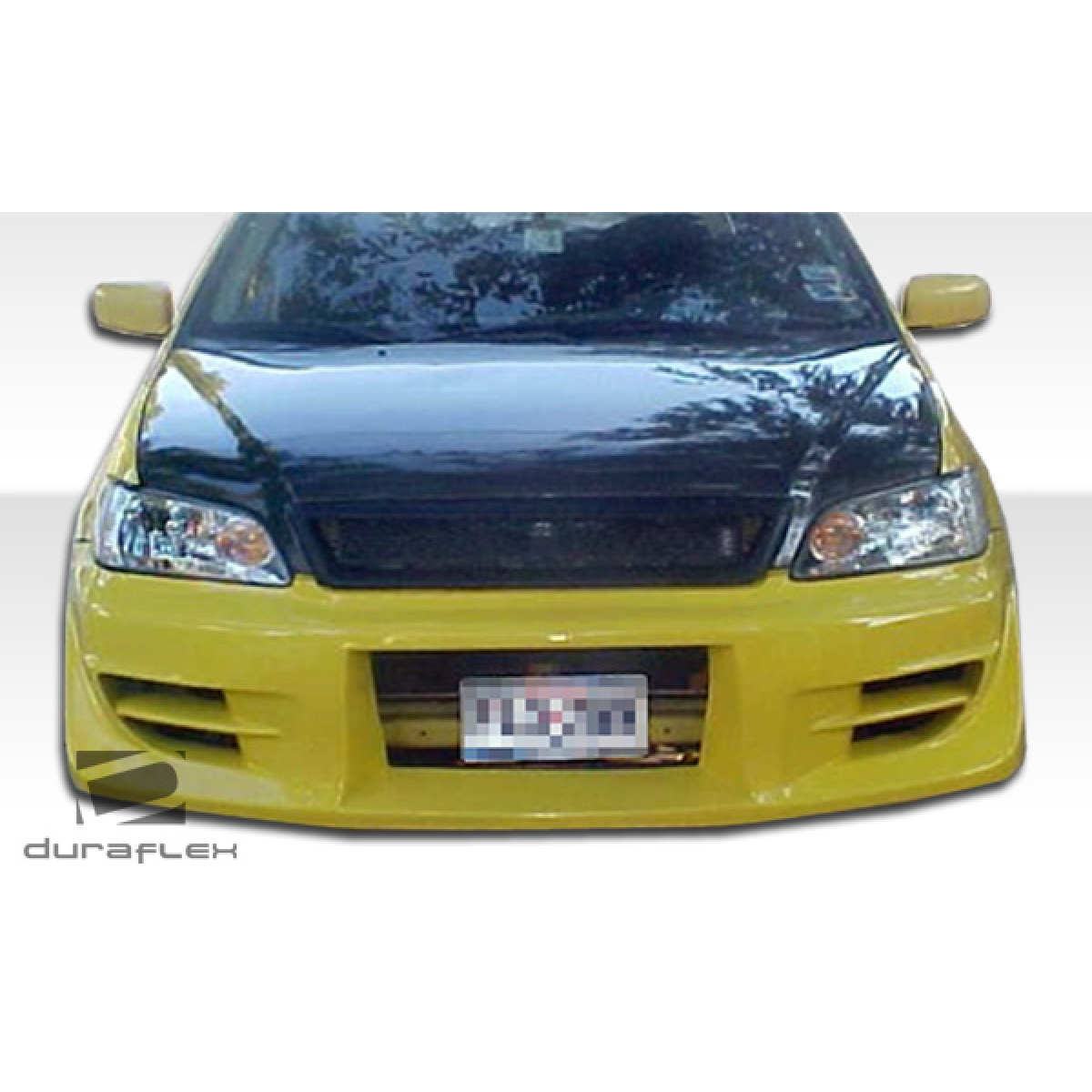 Modify your Mitsubishi Lancer 2002 with our Exterior/Complete Body Kits - Front view of vehicle at eye level angle