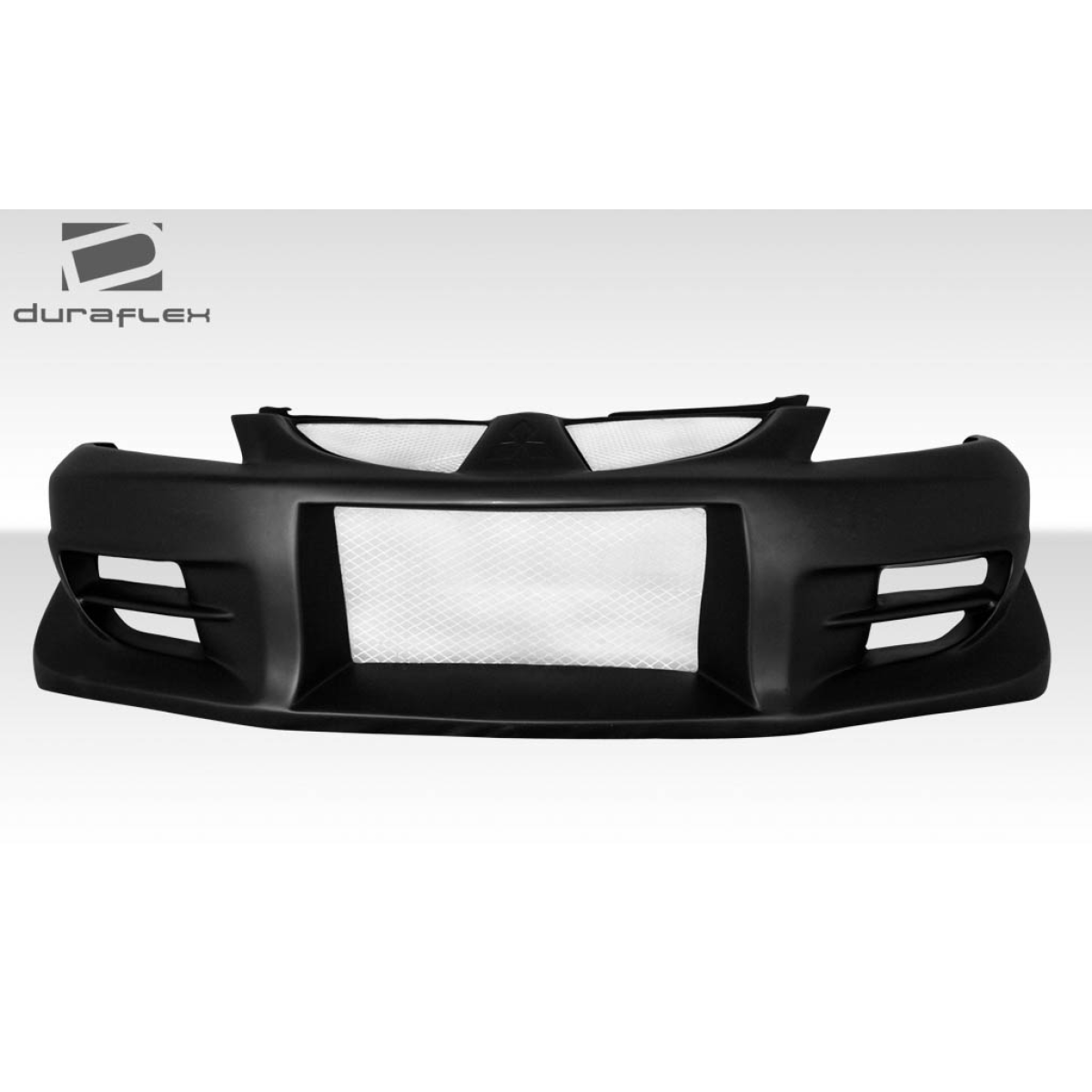 Modify your Mitsubishi Lancer 2004 with our Exterior/Complete Body Kits - Front view of body kit for Mitsubishi Lancer