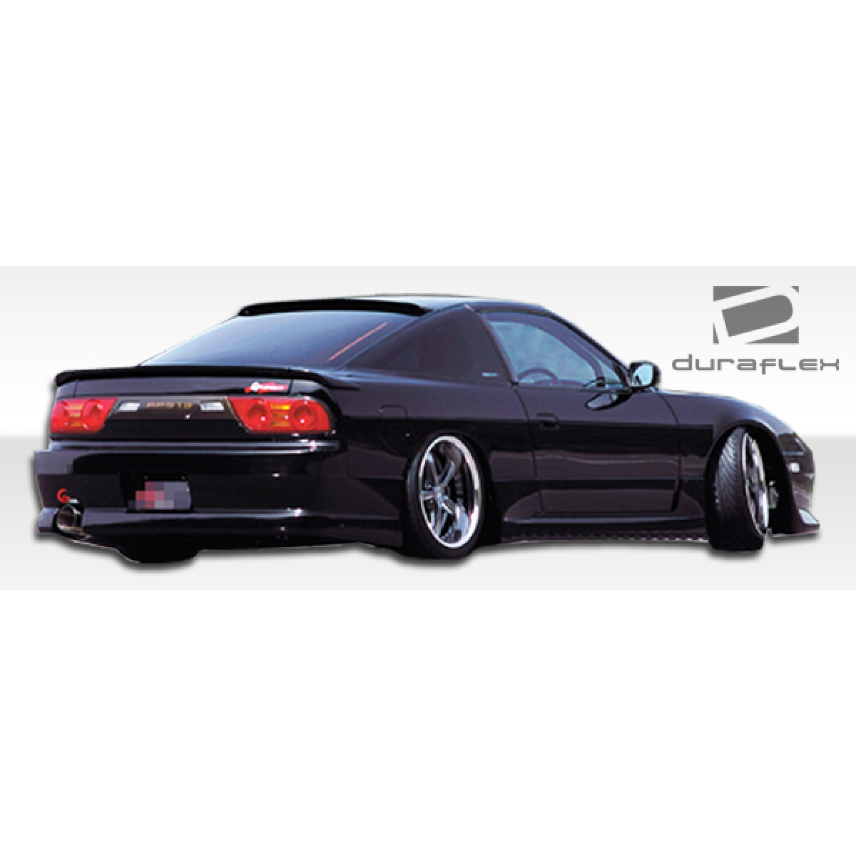 Modify your Nissan 240SX 1989 with our Exterior/Complete Body Kits - Rear angle view of Nissan 240SX body kit