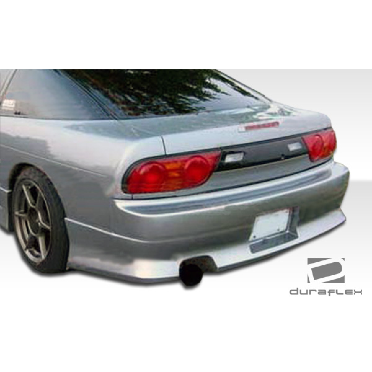 Modify your Nissan 240SX 1989 with our Exterior/Complete Body Kits - Rear quarter angle view of the vehicle parts