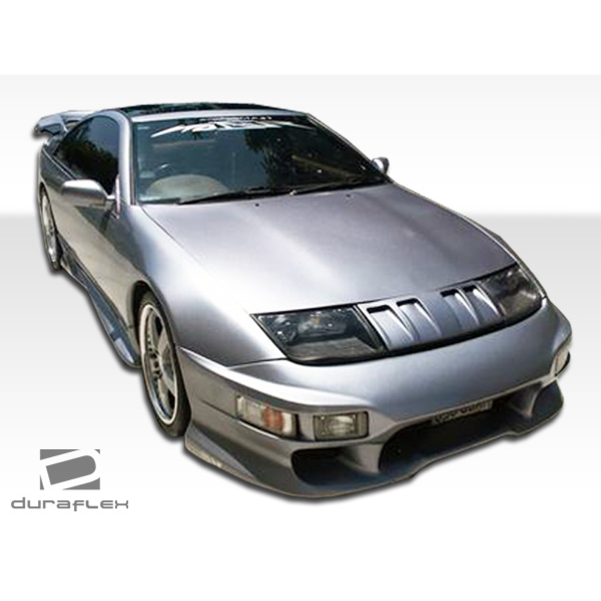 Modify your Nissan 300ZX 1990 with our Exterior/Complete Body Kits - Front angle view of a Nissan 300ZX body kit