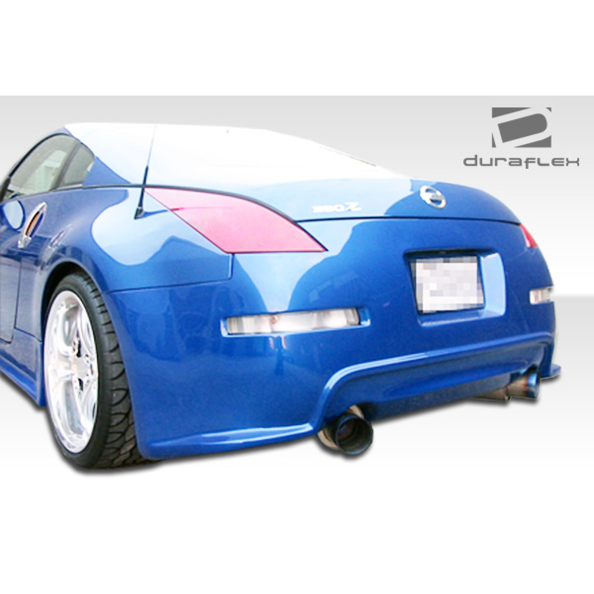 Modify your Nissan 350Z 2003 with our Exterior/Complete Body Kits - Rear angle view of Nissan 350Z body kit