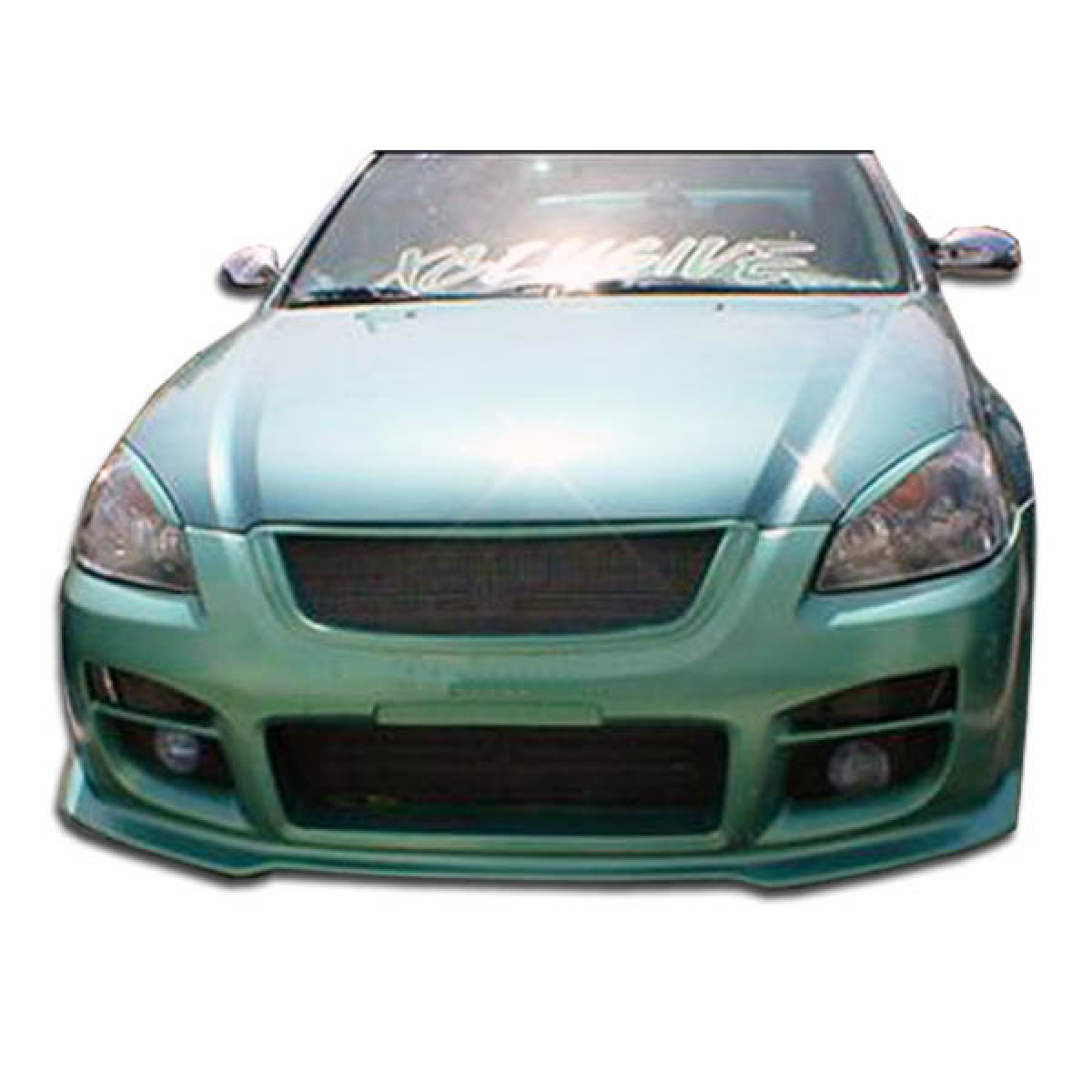 Modify your Nissan Altima 2002 with our Exterior/Complete Body Kits - Front angle of the vehicle with body kit