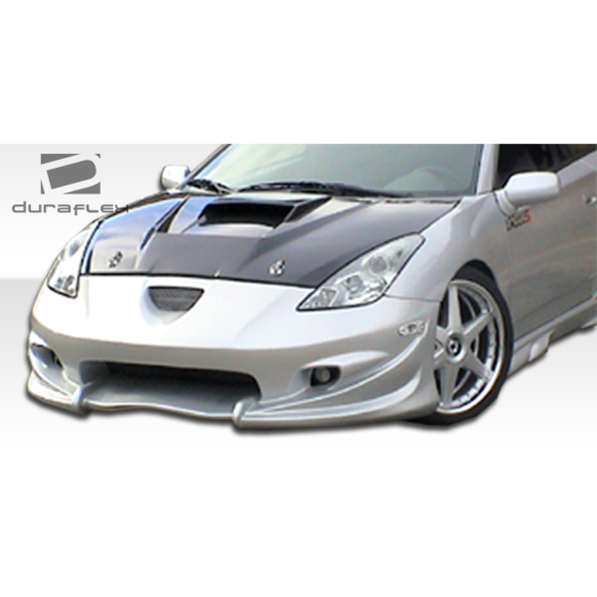 Modify your Toyota Celica 2000 with our Exterior/Complete Body Kits - Front angle showing body kit on vehicle