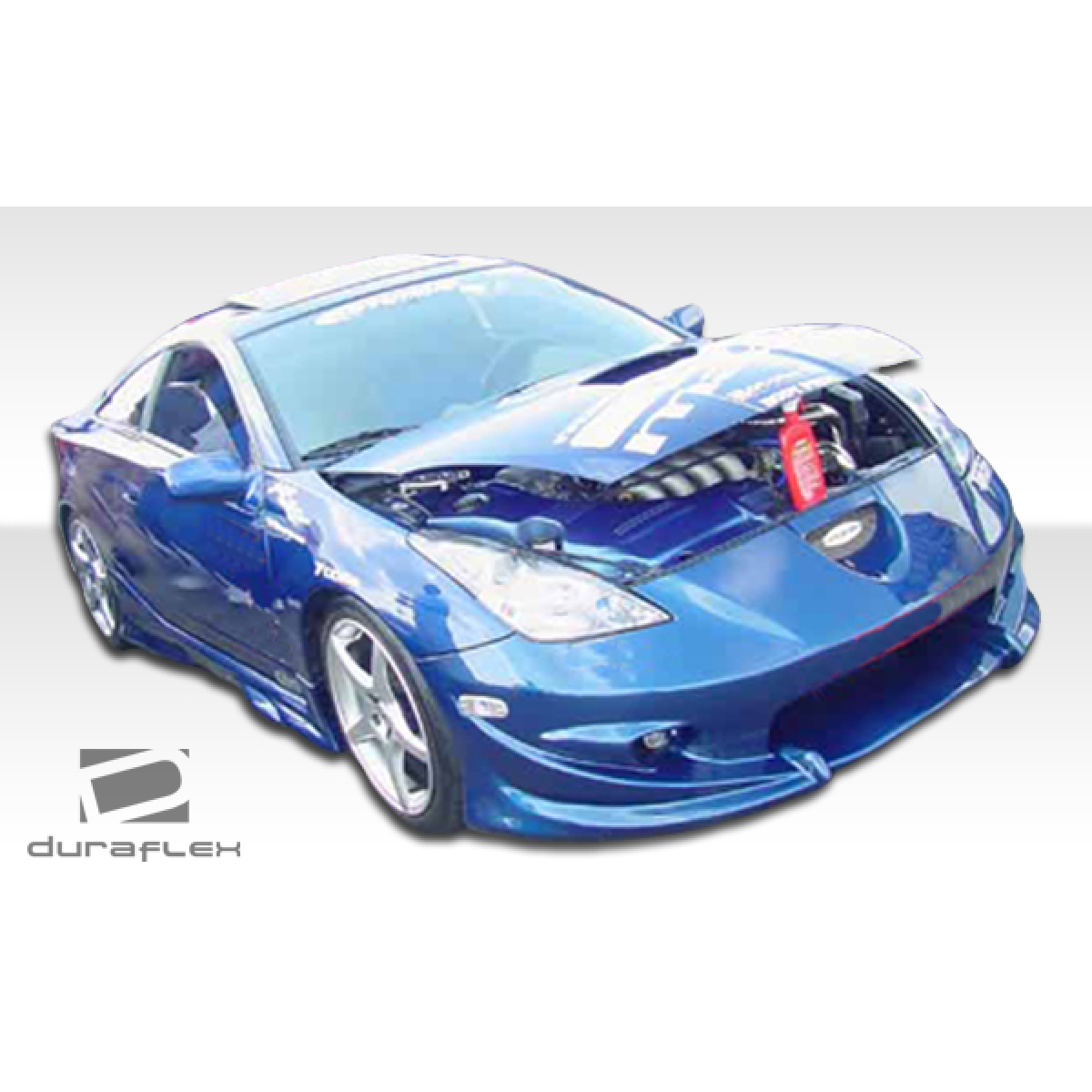 Modify your Toyota Celica 2000 with our Exterior/Complete Body Kits - Front angle view of body kit on toyota celica