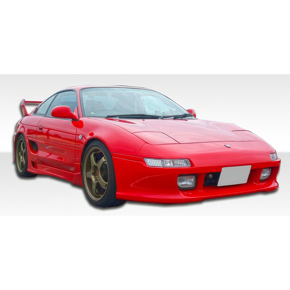 Modify your Toyota MR2 1991 with our Exterior/Complete Body Kits - Front quarter angle view of the vehicle