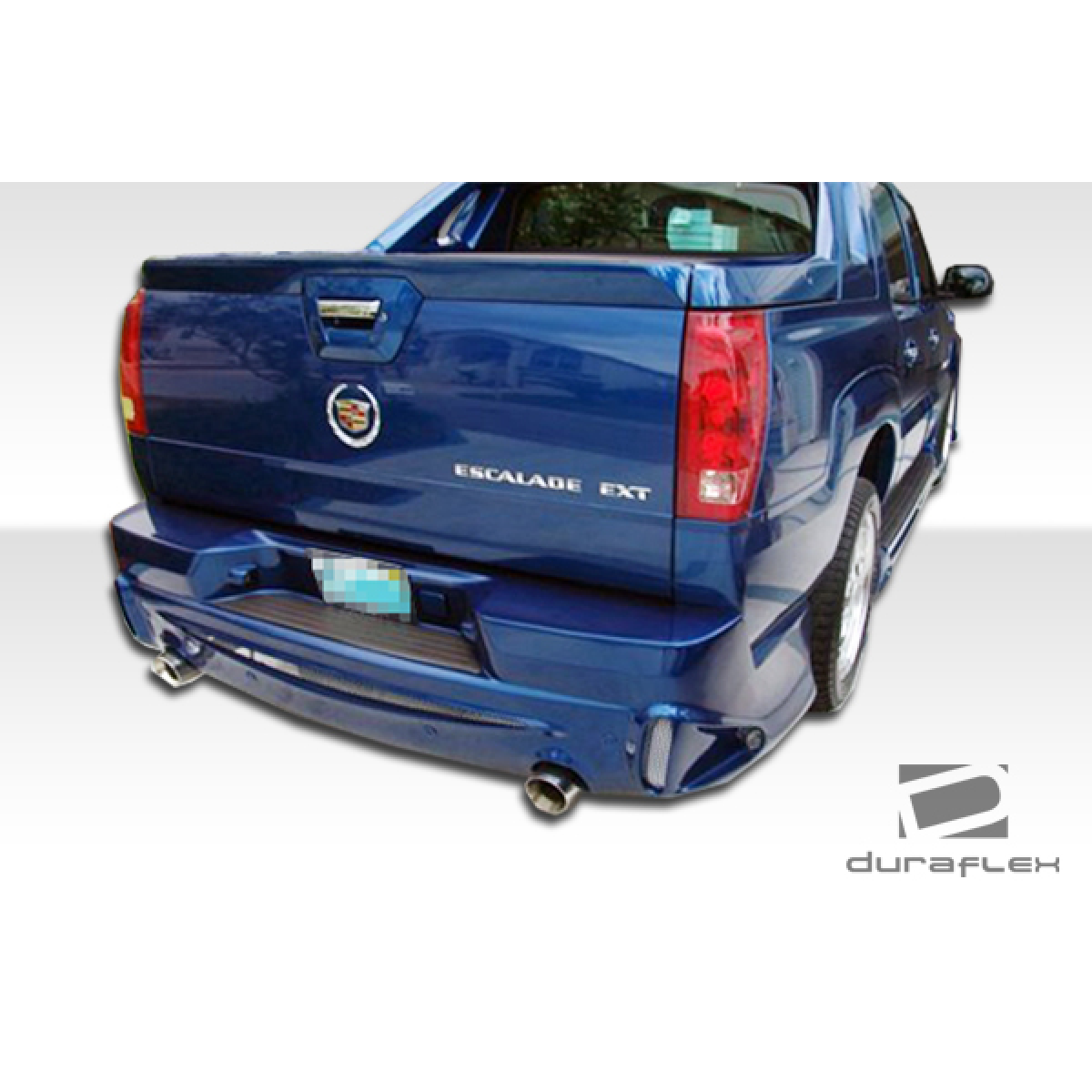Modify your Cadillac Escalade 2002 with our Exterior/Complete Body Kits - Rear angle view of the Cadillac Escalade EXT