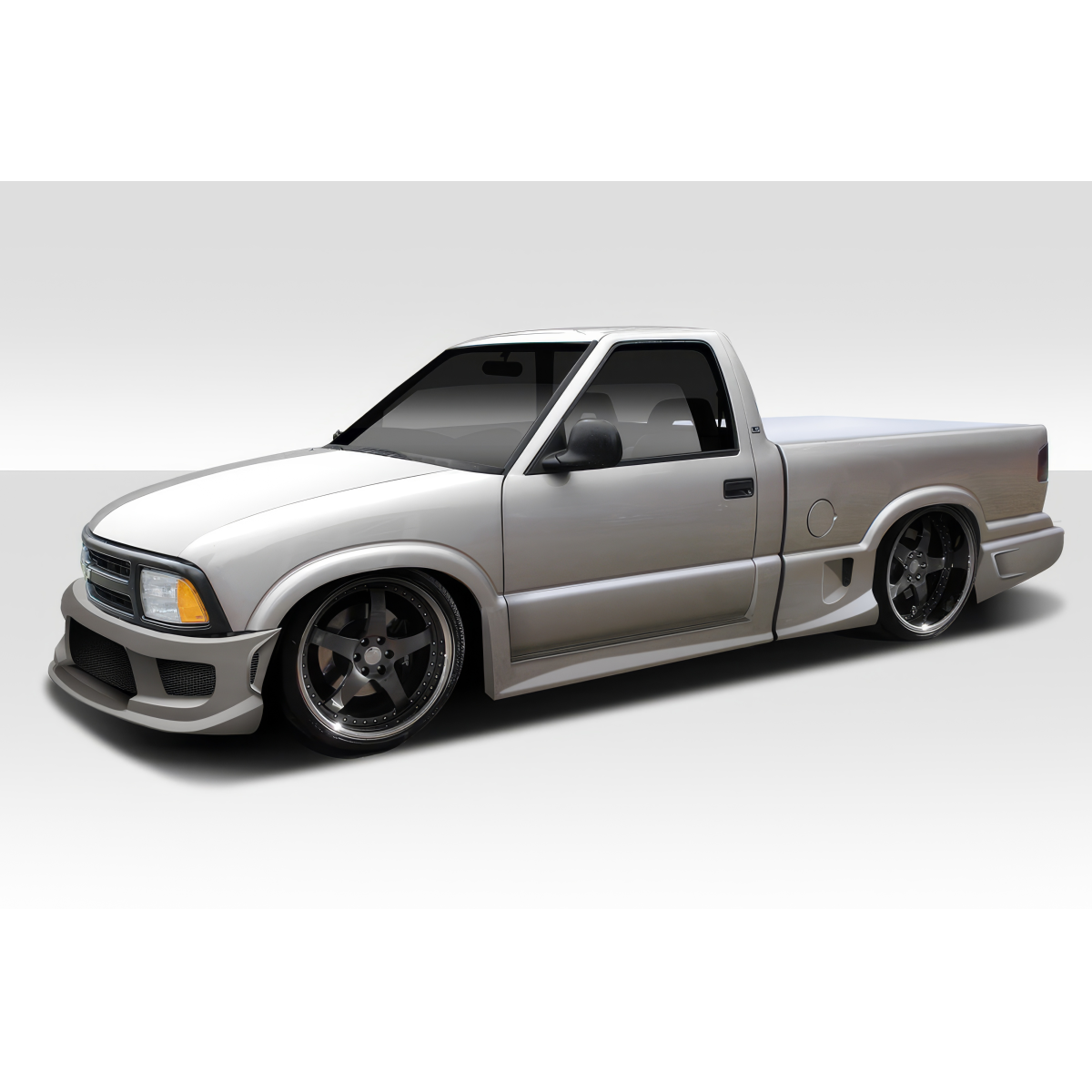 Modify your Chevrolet S10 1994 with our Exterior/Complete Body Kits - Front three quarter view of the vehicle