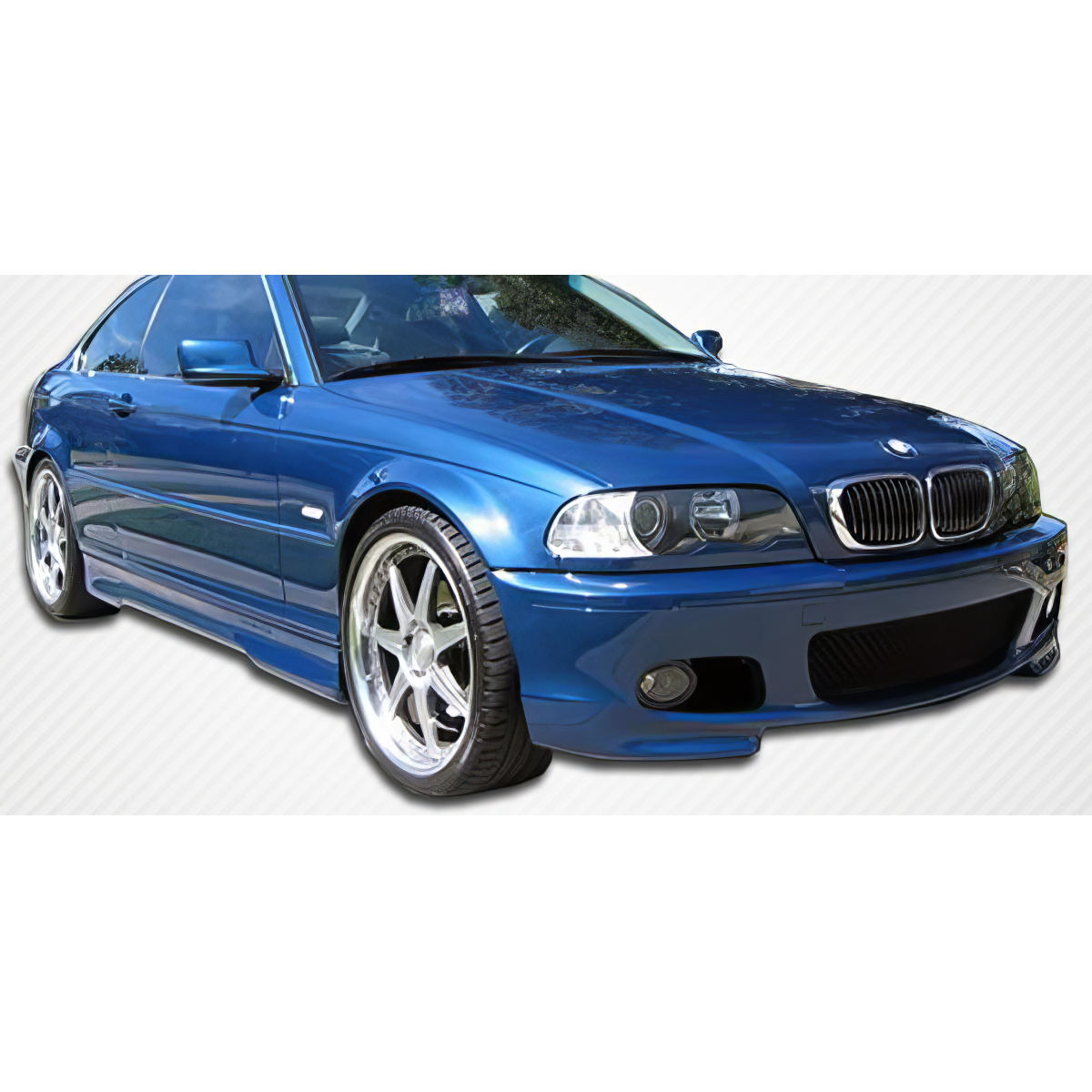 Modify your BMW 3-Series 2000 with our Exterior/Complete Body Kits - Front three quarter angle of the vehicle