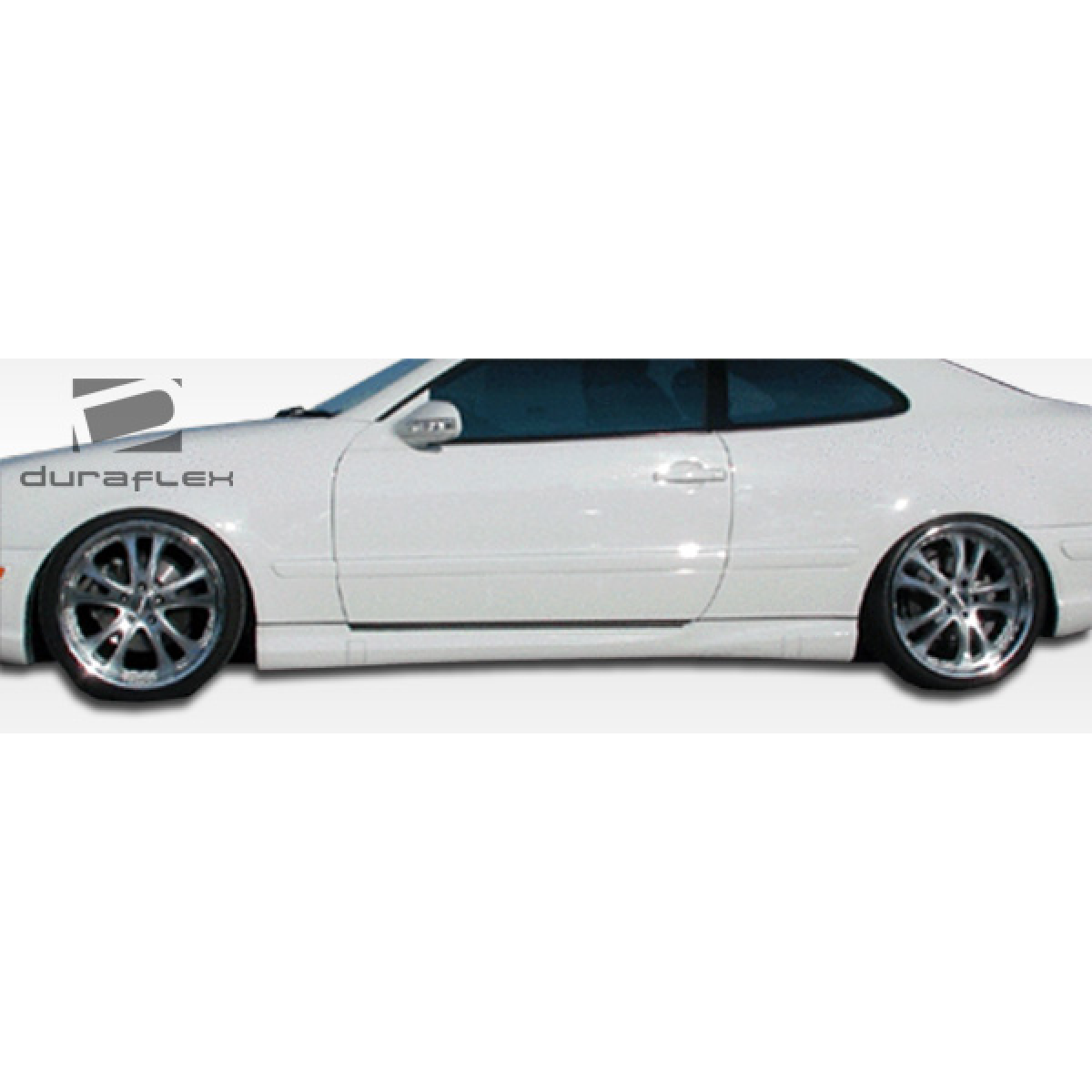 Modify your Mercedes-Benz CLK-Class 1998 with our Exterior/Complete Body Kits - Side angle view of the vehicle