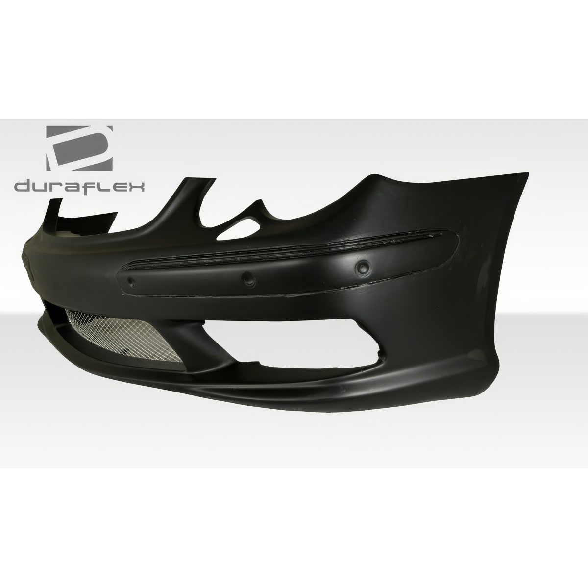 Modify your Mercedes-Benz CLK-Class 2003 with our Exterior/Complete Body Kits - Side angle view of a car bumper part