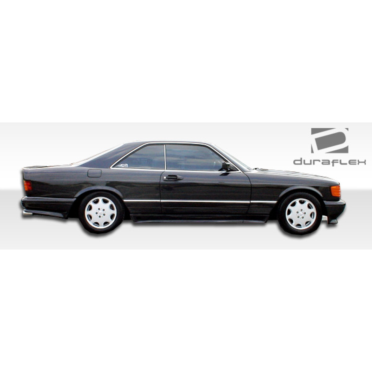 Modify your Mercedes-Benz S-Class 1981 with our Exterior/Complete Body Kits - Side profile view of vehicle at a lateral angle