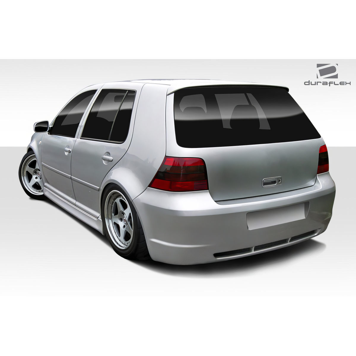 Modify your Volkswagen Golf 1999 with our Exterior/Complete Body Kits - Rear three quarter angle view of the vehicle