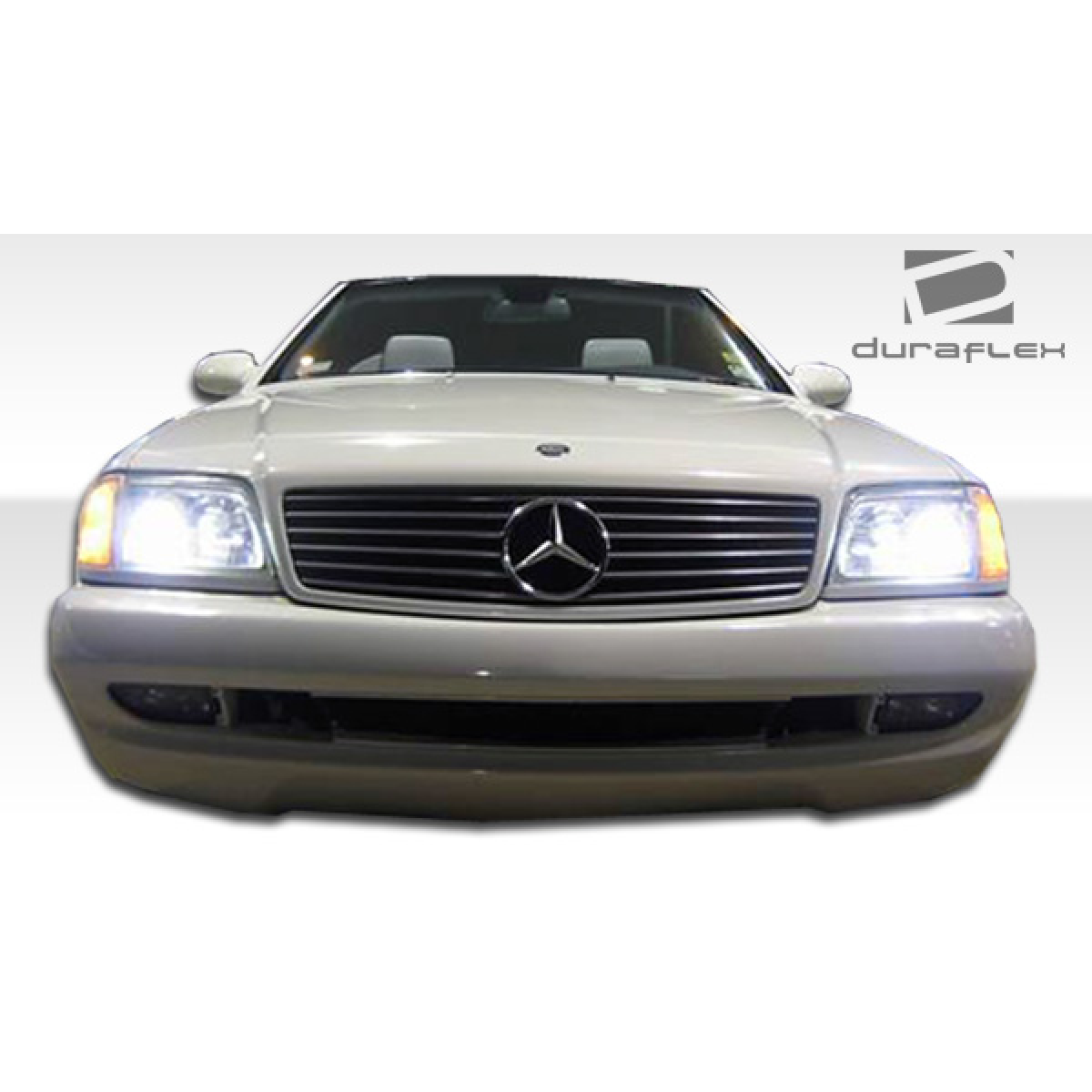 Modify your Mercedes-Benz SL-Class 1990 with our Exterior/Complete Body Kits - Front view of the vehicle at eye level