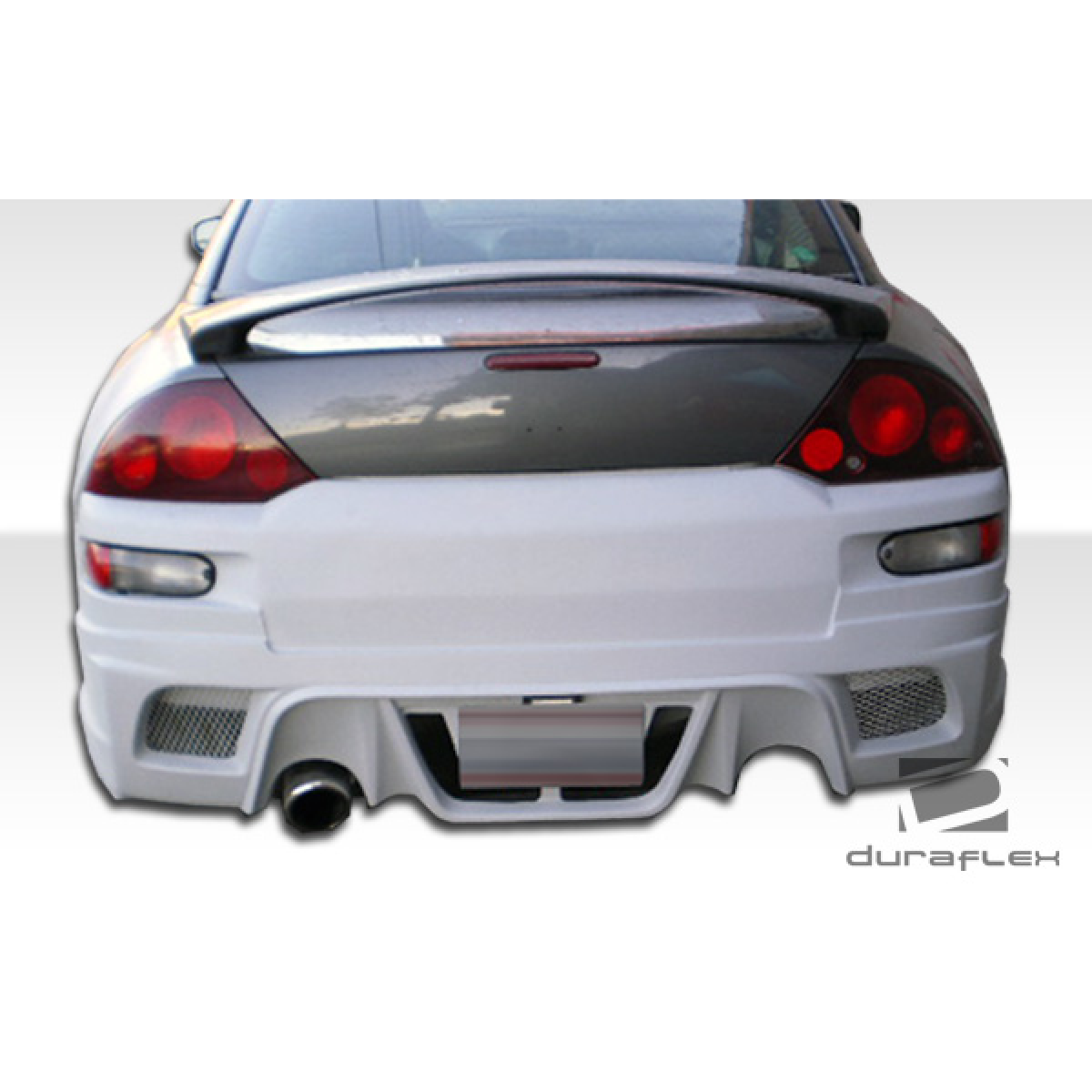 Modify your Mitsubishi Eclipse 2000 with our Exterior/Complete Body Kits - View from rear angle showing body kit design