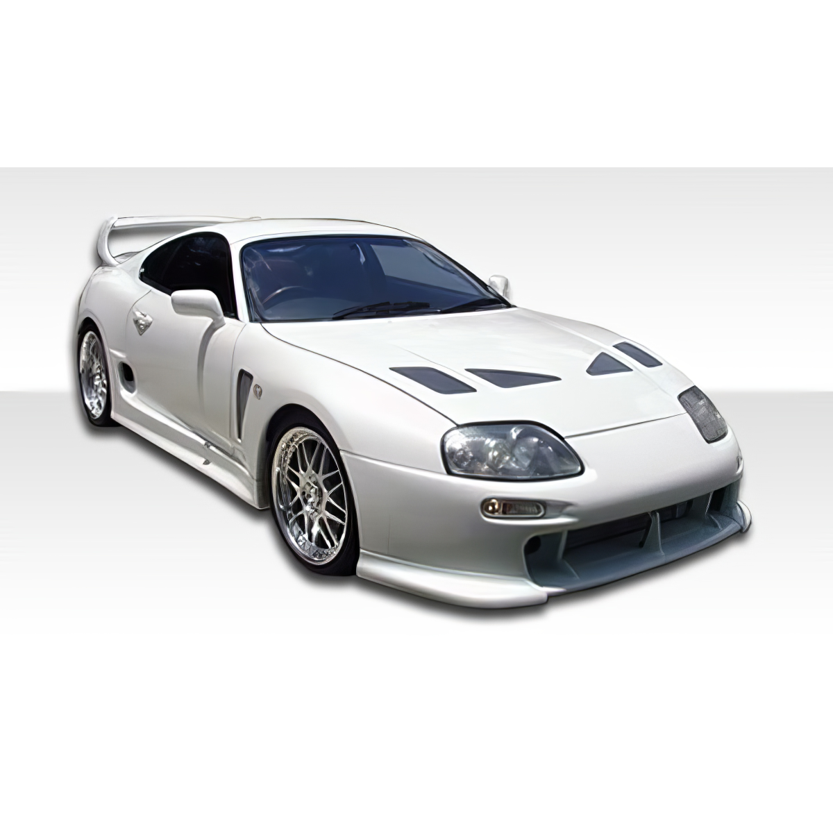 Modify your Toyota Supra 1993 with our Exterior/Complete Body Kits - Front angle view of a Toyota Supra