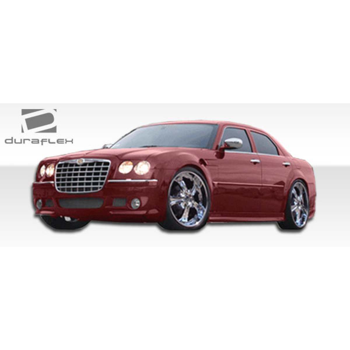 Modify your Chrysler 300 2005 with our Exterior/Complete Body Kits - Front angle view of Chrysler 300C body kit