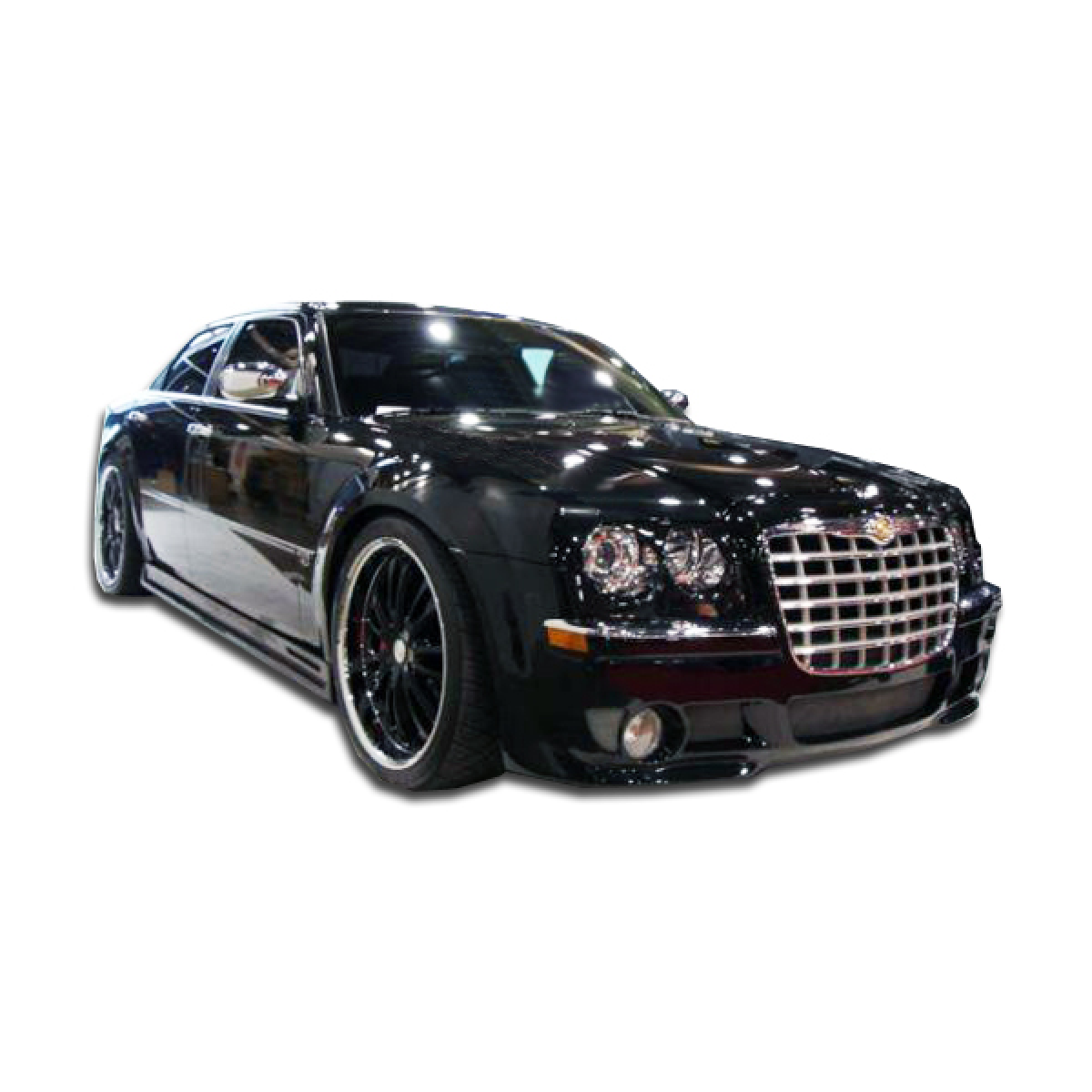 Modify your Chrysler 300 2005 with our Exterior/Complete Body Kits - Side angle showcasing vehicle design and features