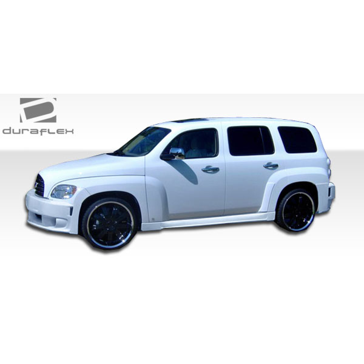 Modify your Chevrolet HHR 2006 with our Exterior/Complete Body Kits - Side angle view of the Chevrolet HHR body kit