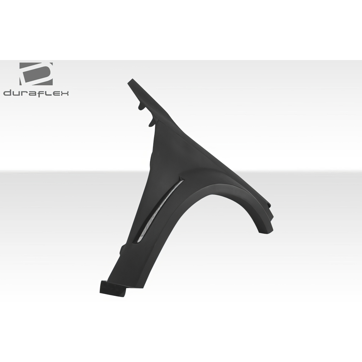 Modify your Mercedes-Benz CLA250 2014 with our Exterior/Fenders - Side angle view of a front fender part