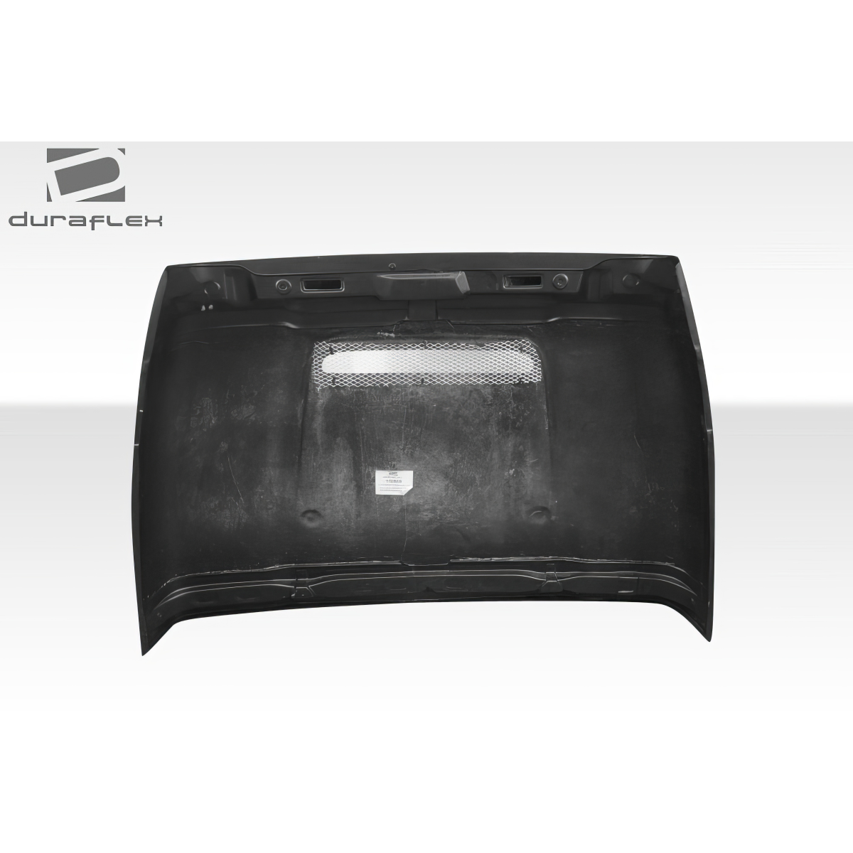 Modify your Jeep Wrangler 1997 with our Exterior/Fenders - Rear view of hood flat angle downwards