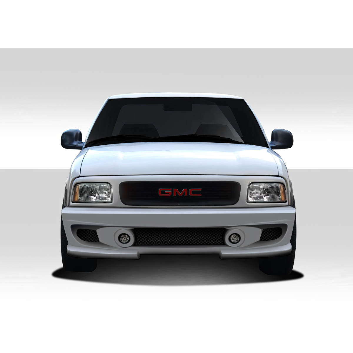 Modify your Chevrolet Blazer 1994 with our Exterior/Front Bumpers or Lips - Front view of the vehicle at eye level