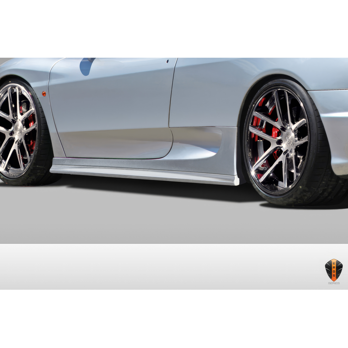 Modify your Ferrari 360 1999 with our Exterior/Side Skirts - Image shows a side view of the car part used