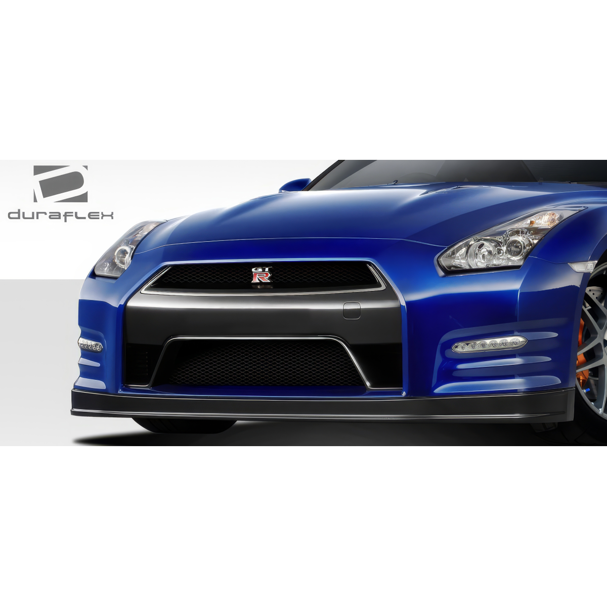 Modify your Nissan GT-R 2009 with our Exterior/Front Bumpers or Lips - Frontal view of the Nissan GT-R R35 part