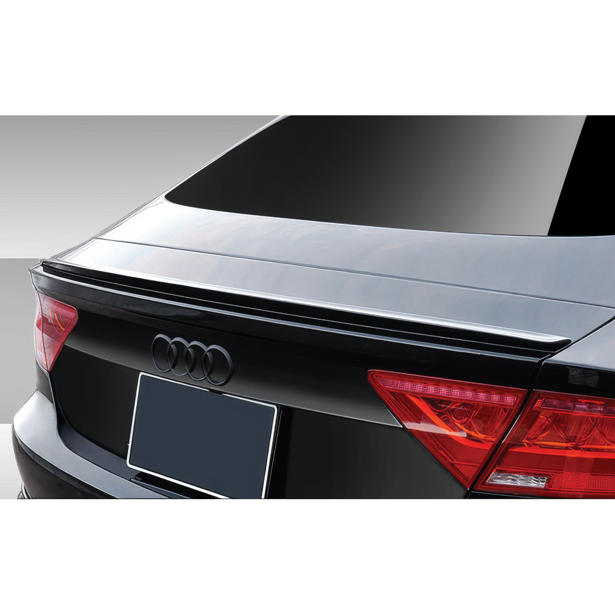 Modify your Audi A7 2012 with our Exterior/Wings - Rear view angle of Audi A7 spoiler