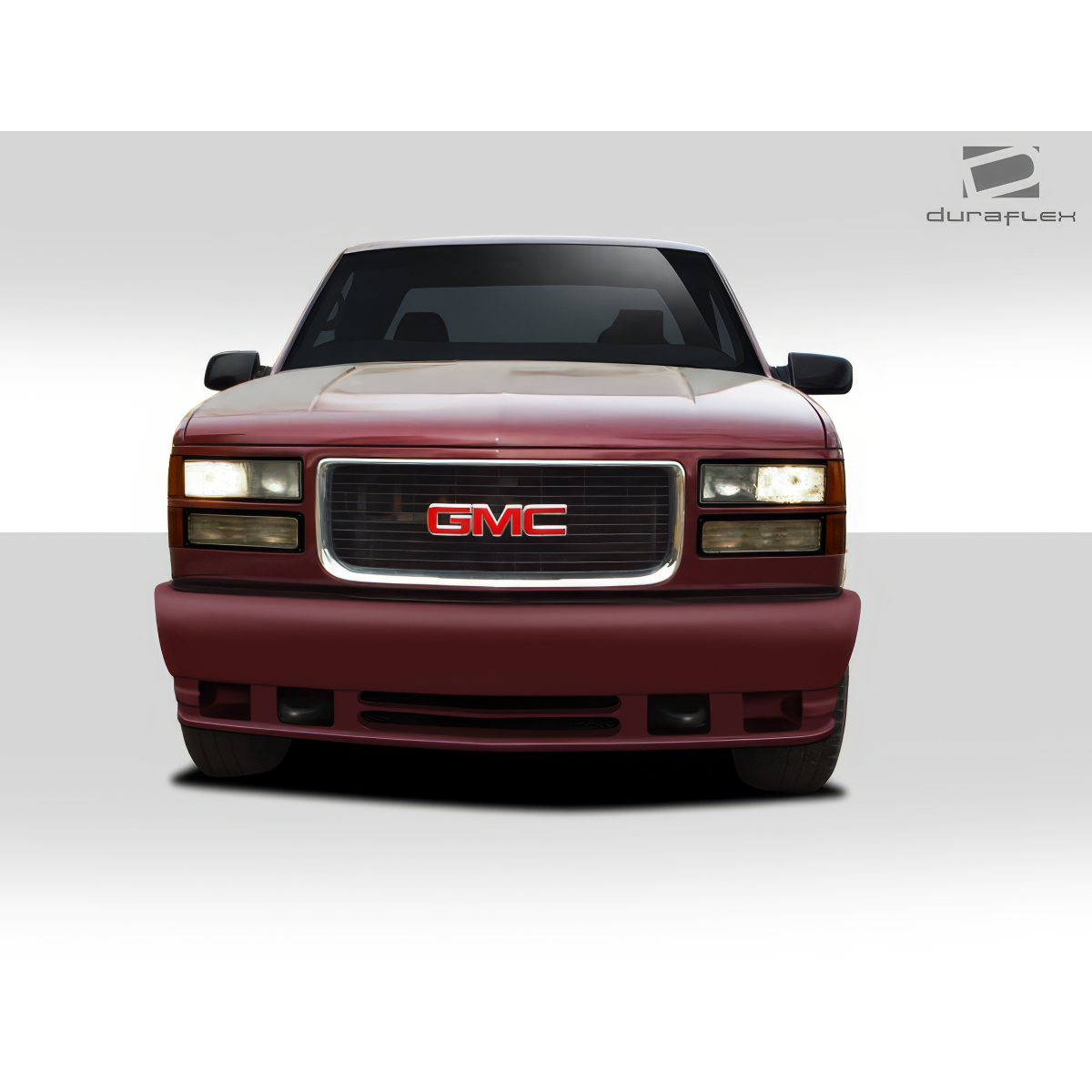 Modify your Chevrolet Pickup 1988 with our Exterior/Front Bumpers or Lips - Front view of vehicle at a straight angle