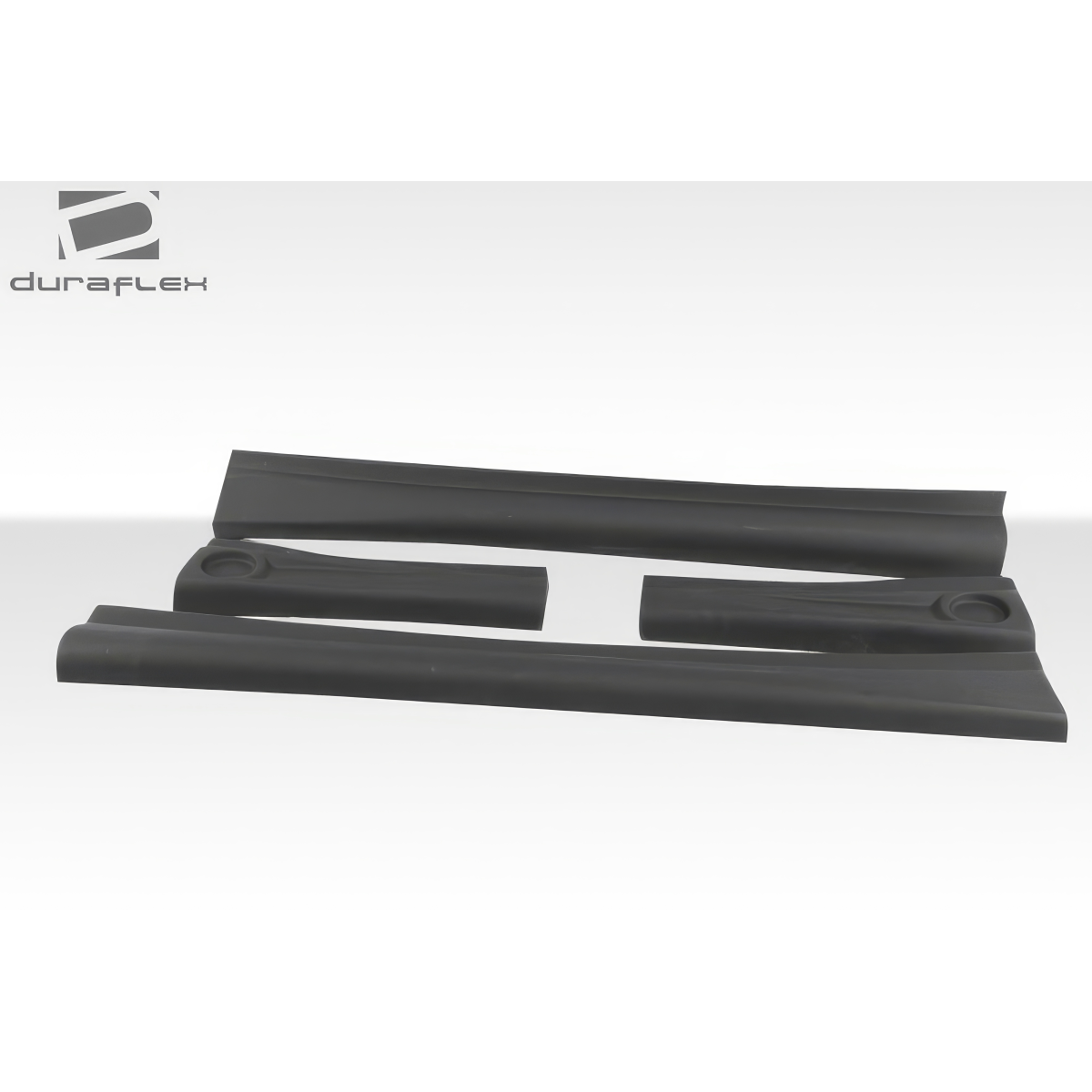 Modify your Chevrolet Silverado 1999 with our Exterior/Side Skirts - Part shown in flat horizontal angle looking down