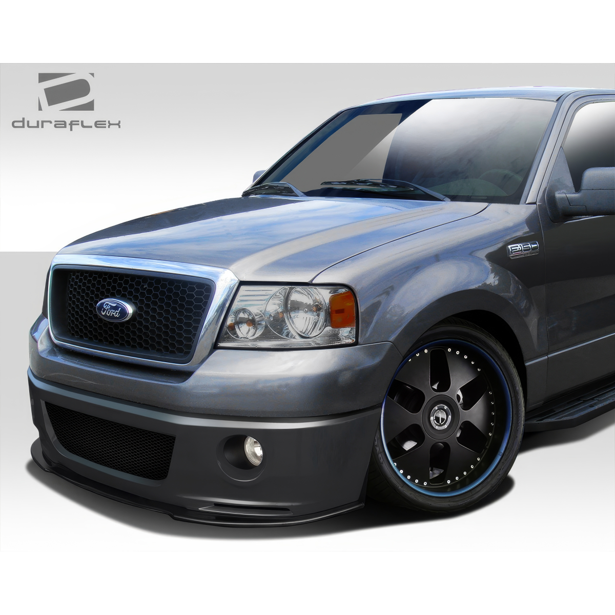 Modify your Ford F-150 2004 with our Exterior/Complete Body Kits - Front angle showing the bumper design clearly