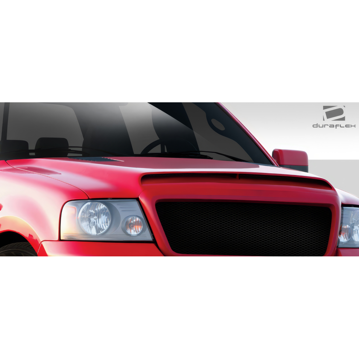 Modify your Ford F-150 2004 with our Exterior/Complete Body Kits - Front three quarter view of the vehicle hood