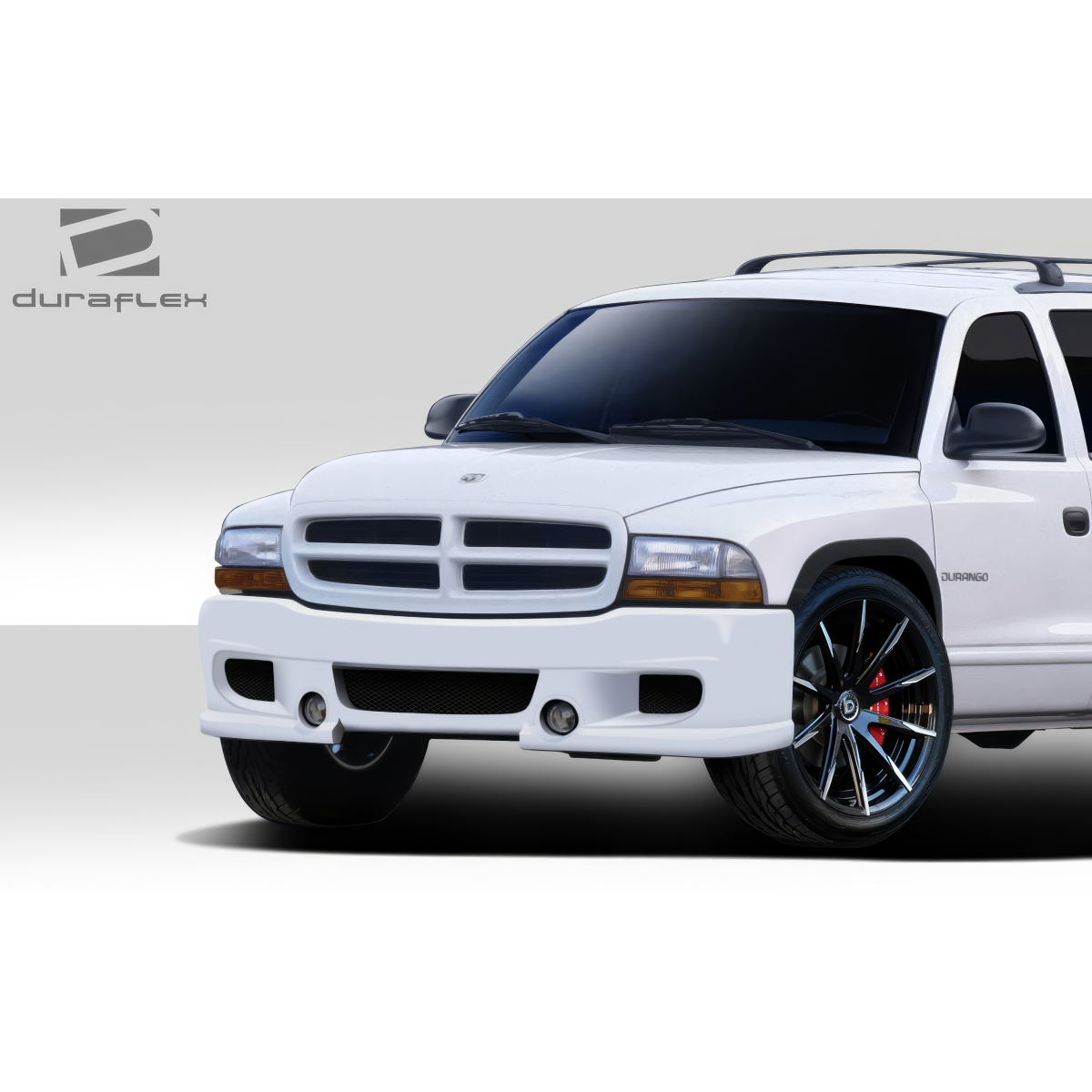 Modify your Dodge Dakota 1998 with our Exterior/Front Bumpers or Lips - Front view angle showcasing the bumper design