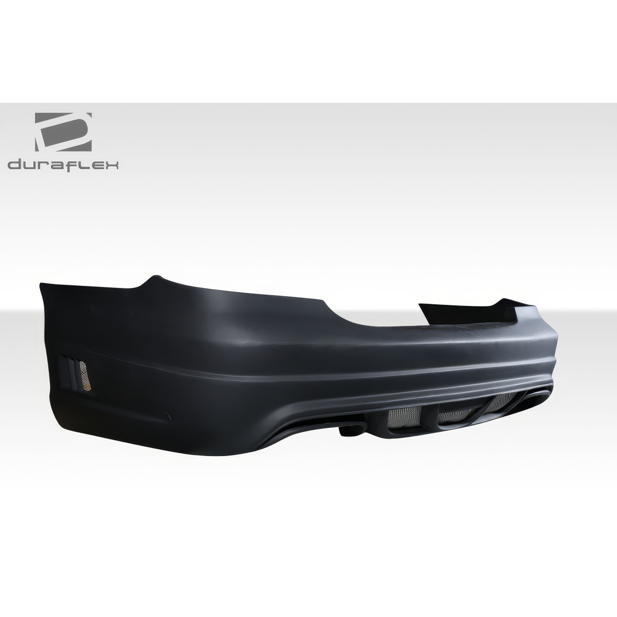 Modify your Mercedes-Benz E55 AMG 2003 with our Exterior/Rear Bumpers or Lips - Side view showing rear bumper at a slight angle